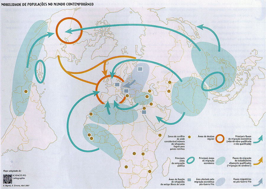 Mobilidade de populaes no Mundo contemporneo